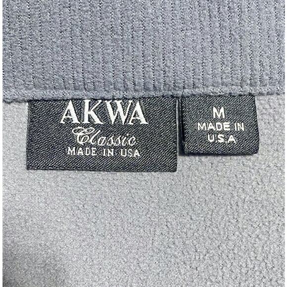 United States Army Pullover Sweater Men's Medium Quarter Zip Long Sleeve Black - Picture 5 of 7